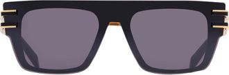 Balmain SOLDAT Grey Browline Unisex Sunglasses BPS-124 A 148