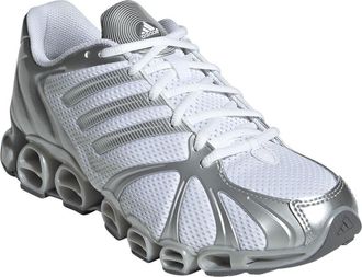 adidas Mega Ghostride Sneaker in White/Silver Met/Silver at Nordstrom, Size 8.5