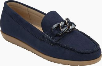 Lotus Womens Coma Womens Loafers - Navy - Size: 3