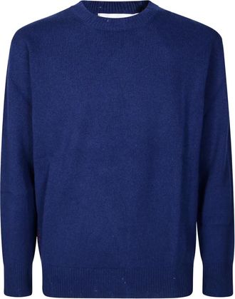 Amaranto crew-neck sweater - Blue