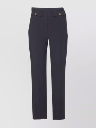 Elisabetta Franchi trousers straight leg belt loops