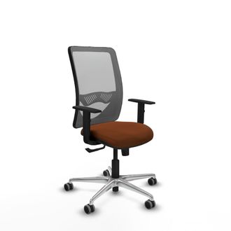 Piqueras y Crespo Silla De Oficina Piqueras Y Crespo Zulema Gris Tela Malla