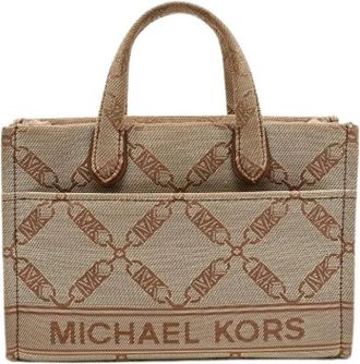 Michael Kors Pre-owned Canvas Tote Bag - Dames - Vintage Shopper - Beige - ONE Size - Vintage