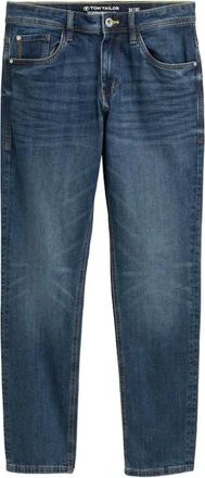 Tom Tailor Ttjosh Regular Slim Jeans - Heren - Jeans - Blauw - Maat: W34 L32 Katoen