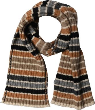 Dolce & Gabbana Gebreide Sjaal - unisex - Wintersjaals - Veelkleurig - ONE Size - Wol - Accessoires