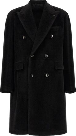Tagliatore Londra Jas - Heren - Mantel - Zwart - XL - Wol - Jassen