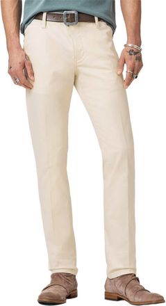 John Varvatos Motor City Slim Fit Jeans in Off White at Nordstrom, Size 33