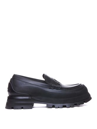Alexander McQueen Seal logo loafers