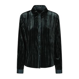 Emporio Armani Mujer, Blusas y Camisas, Verde, Talla: 3XL