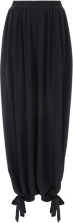 Chlo&eacute; Broeken, Dames, Zwart, M, Pliss&eacute; Wijde Broek