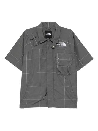 The North Face Overhemd met geborduurd logo - Grijs