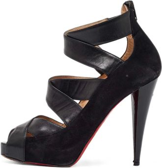 Christian Louboutin 125mm leather sandals - Black