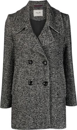 Palt&ograve; Zwarte Jassen voor Heren - Dames - Blazers - Zwart - M - Jassen