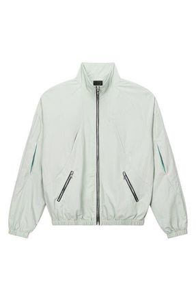 Rta Eero Water Resistant Nylon Parachute Jacket in Smoke at Nordstrom, Size Xxx-Large