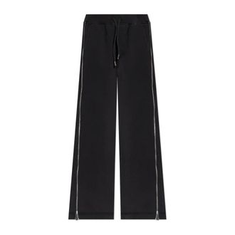 Dsquared2 Sweatpants, female, Black, Size: 2XS Palazzo Sweatpants