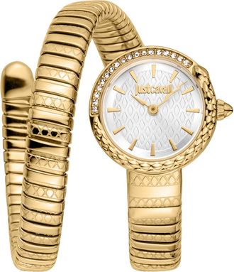 Just Cavalli Womens Snake 316L Stainless Steel Watch