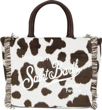 MC2 Saint Barth Colette fringed tote bag - women - Fabric - One Size - White