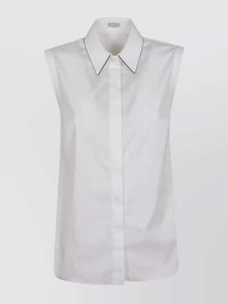 Brunello Cucinelli sleeveless shirt