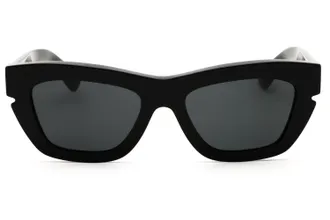 Burberry 0BE4454 Rectangular Acetate Sunglasses - Black