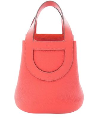 Herm&egrave;s 2022 Clemence and Swift In The Loop 18 handbag - women - Calf Leather - One Size - Red