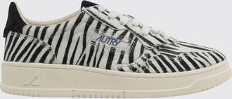 Autry Sneakers Medalist Low in pelle con inserti in cavallino animalier