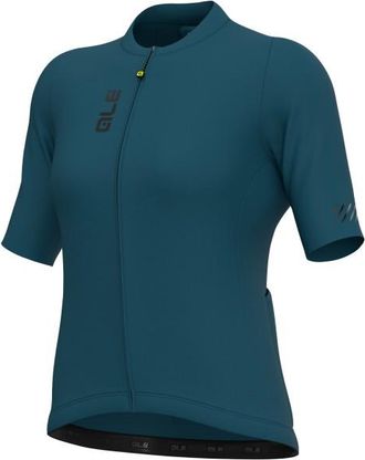 Al&eacute; Pragma Color Block Off Road S/S Jersey Velotrikot f&uuml;r Damen | blau
