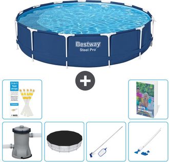 Bestway Piscina Bestway Steel Pro Redonda - 396x84 Cm - 7-piezas S257