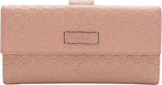 Gucci Microguccissima Long Flap Wallet (Authentic Pre-Loved)