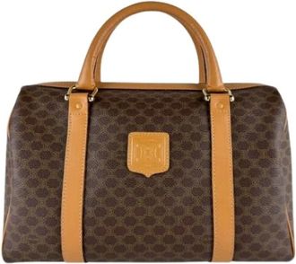 Celine Pre-owned Vintage Boston Bag - - Pre-owned - Donna - Marrone - ONE SIZE