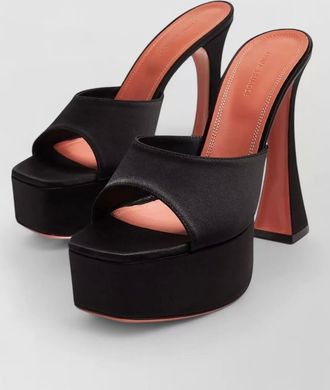 Amina Muaddi satin mules