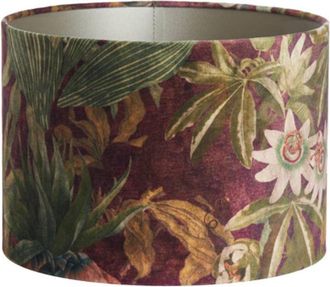 Light & Living Paralume - Passion - viola - tessile - ø 30cm - - Light&living