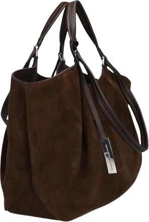 Smaak Elza Suede - Dames - Tassen - Bruin - Maat: ONE Size Su&egrave;de