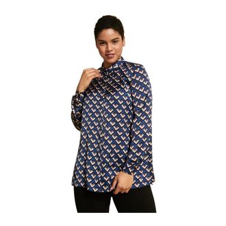 Marina Rinaldi Dames, Blouses & Shirts, Veelkleurig, Maat: 2XL