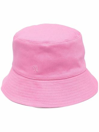 Nanushka Cappello bucket Caran con ricamo - Rosa