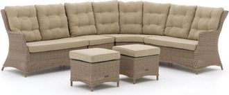 Intenso Furniture Intenso Milano hoek loungeset 6-delig