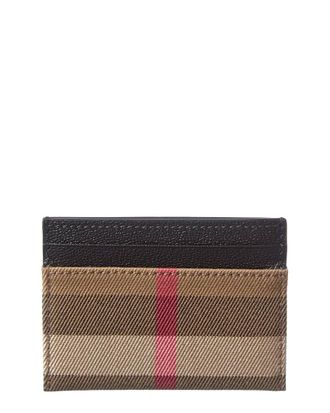 Burberry Check Card Case