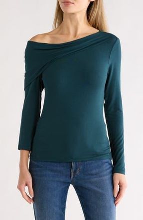 Renee C Off the Shoulder Top in Hunter Green at Nordstrom Rack, Size X-Large