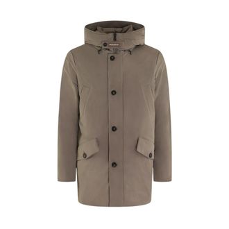 Woolrich Parkas, male, Beige, Size: L Stretch Arctic Parka