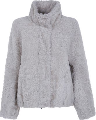 Brunello Cucinelli Jacket Fur Turtle Neck