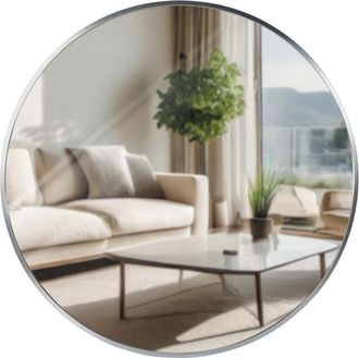 Clp Specchio da parete Elsie argento l