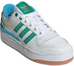 adidas Forum Bold Basketball Sneaker in White/Court Green/Sky Rush at Nordstrom Rack, Size 6