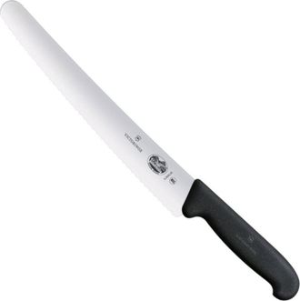 Victorinox by Swiss Army Cuchillo Dentado Para Reposter&iacute;a Fibrox, Longitud 260/382 Mm