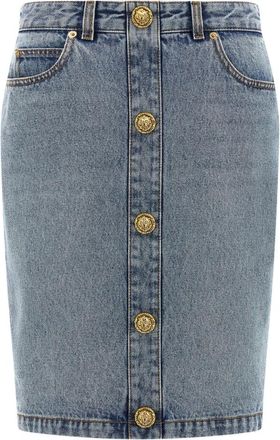 Balmain Mujer, Faldas, Azul, Talla: 2XS