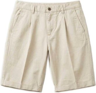 Myths Korte Broeken, Heren, Beige, XL, M70B 80-02 Casual Shorts