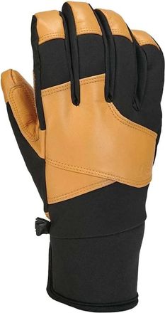 Gordini Mens Mtn Crew Gloves In Black/yellow