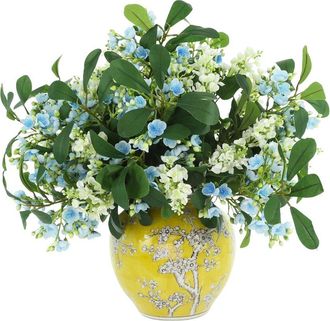 Creative Displays Inc. Handmade Faux Mixed Budding Stems In Decorative Vase