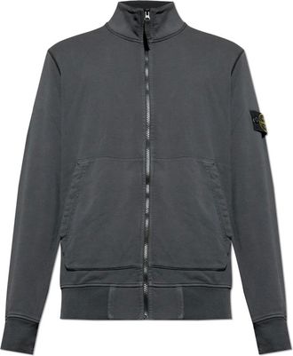 Stone Island Hoodies & sweatvesten, Heren, Grijs, S, Katoen, Sweatshirts & Hoodies