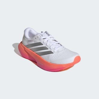 adidas Laufschuh ADIDAS PERFORMANCE SUPERNOVA RISE 3, Damen, Gr. 38,5, cloud wei&szlig;, silber metallic, lucid pink, Synthetik, Textil, Schuhe Laufschuh