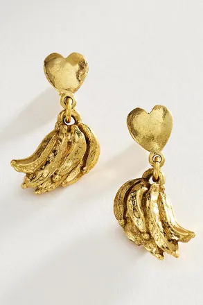 Alemais ALEMAIS Jem Love Banana Earrings