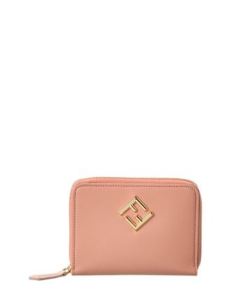 Fendi Fendi Ff Diamonds Leather Wallet